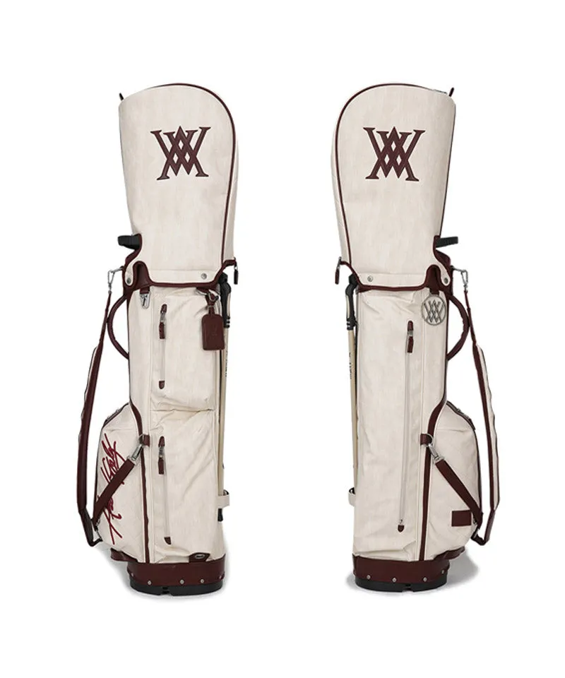 Antique Stand Bag - Ivory