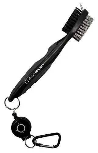 Golf Brush Club Groove Cleaner (Black)