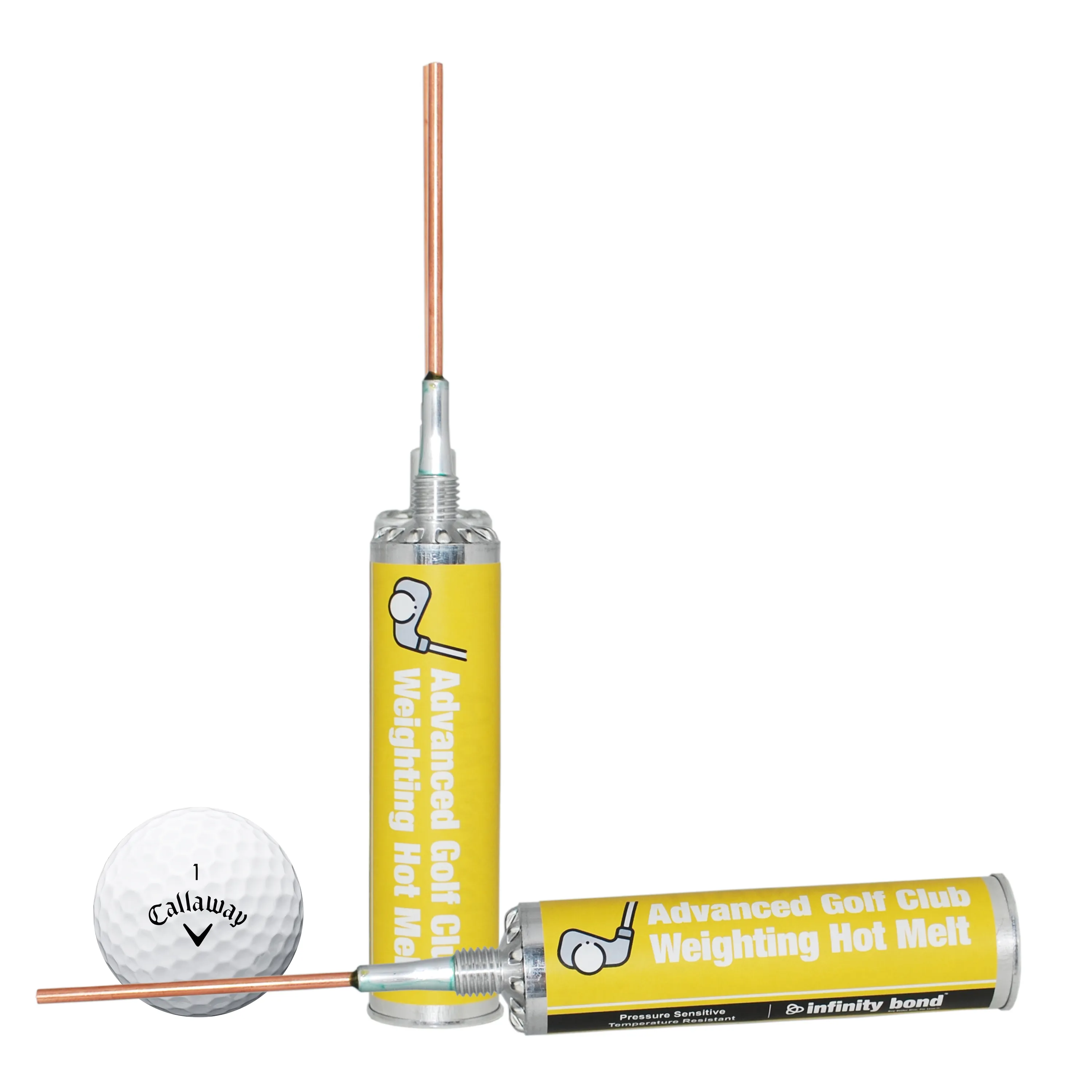 Golf Club Weighting Hot Melt Cartridge - For Advanced Gun Only