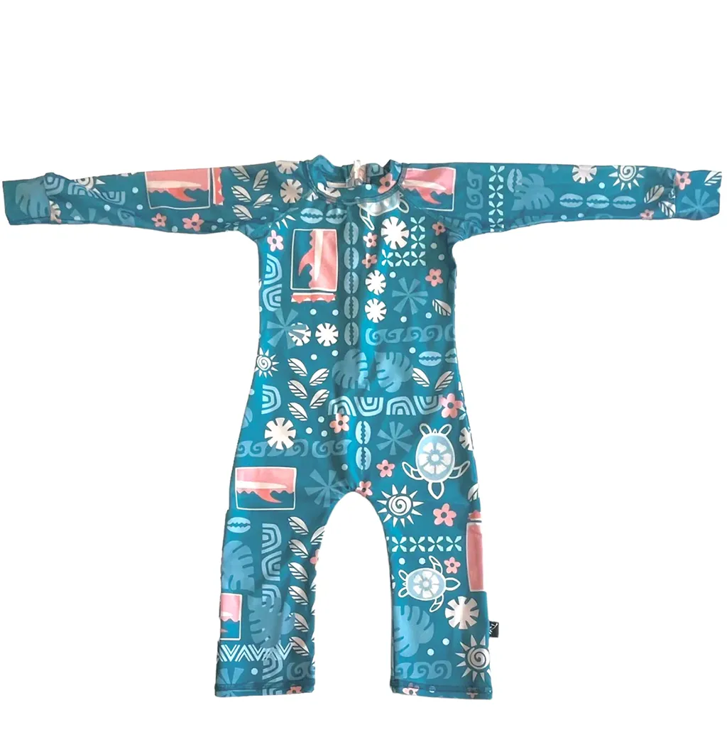 Hawaiian Teal Full Suit