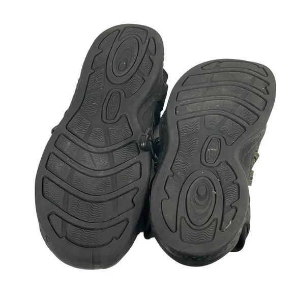 Keen Men’s Sz 47 US 13 Black Brown Outdoor Hiking Waterproof Sandal