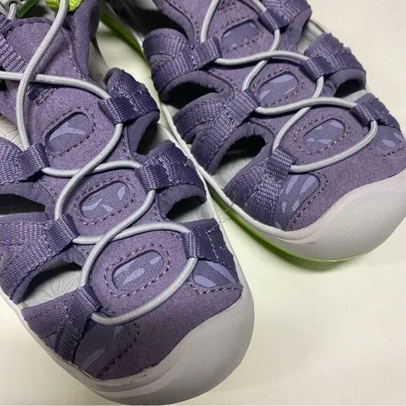 Keen Moxie Washable hiking waterproof sandal purple kids girls - 2 NEW
