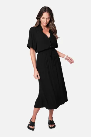 Midi Skirt BLACK