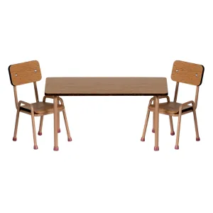 Table and Chair Set, Mouse by Maileg