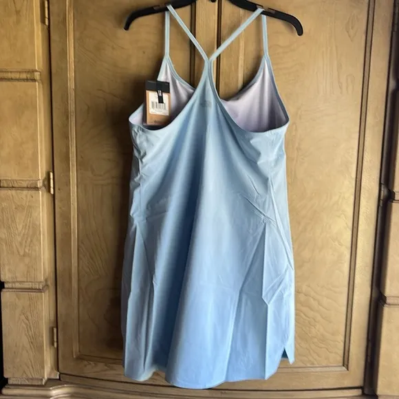 The North Face 🗻Beta Blue Printed Ea Arque Women Dresses
